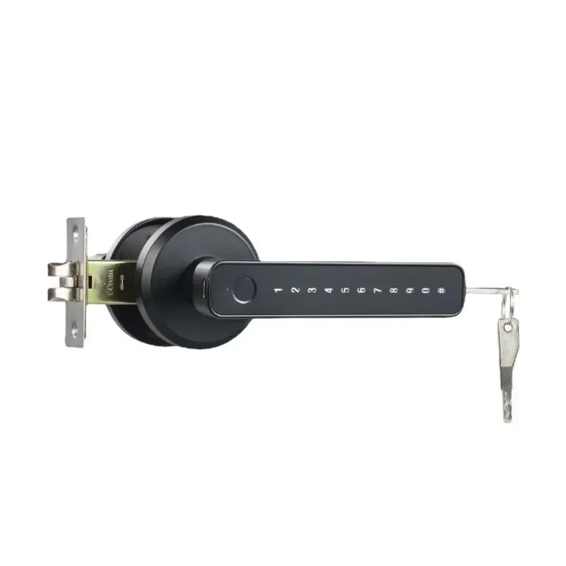 Tuya Smart Fingerprint Door Lock Knob Bluetooth Wireless Digital Door Lock Fingerprint Password Home Security Remote