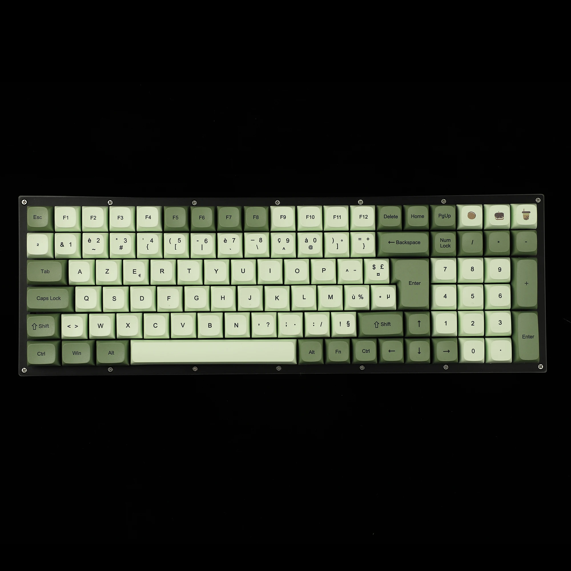   ȭ ZDA PBT Űĸ, XDA V2 Ͼ   ISO Űĸ, MX Ű, 104 87 61 96 KBD75 80 GK64 68 Űũ