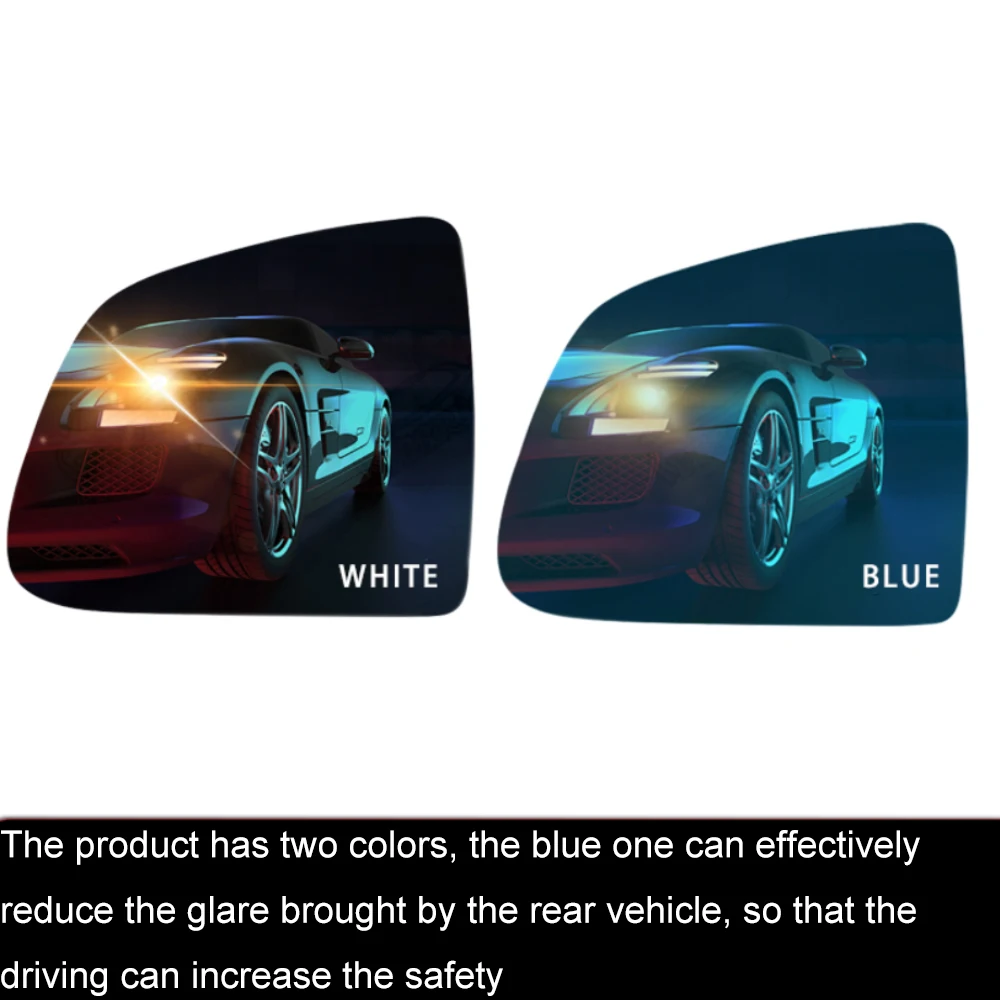 1 paar 800R Weitwinkel Große Vision Rückspiegel Heizung Ersatz Anti Blenden Umkehr Für Tesla Modell 3 Y X S Zubehör – Detail 10