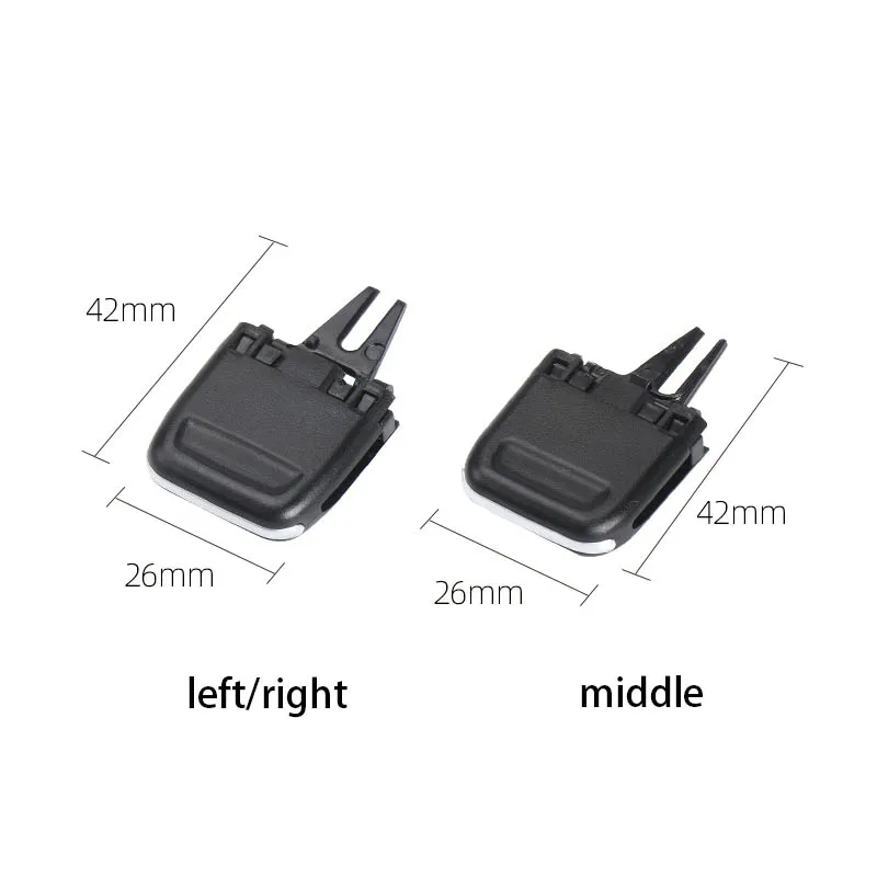 Car Front Air Conditioning AC Vent Grille Clip Slider Repair Kit For Porsche Macan 2014 -