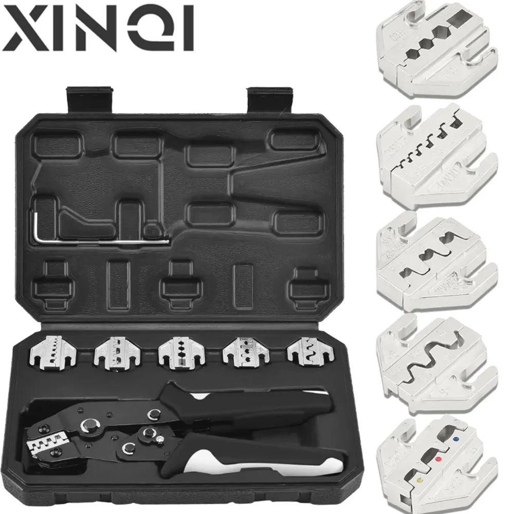 XINQI Crimping Pliers Kit for Electrical Terminals
