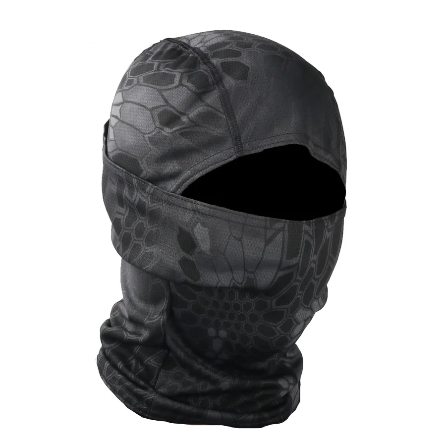 Men's Sets Black Camouflage camouflage acu uiforms black camouflage balaclava