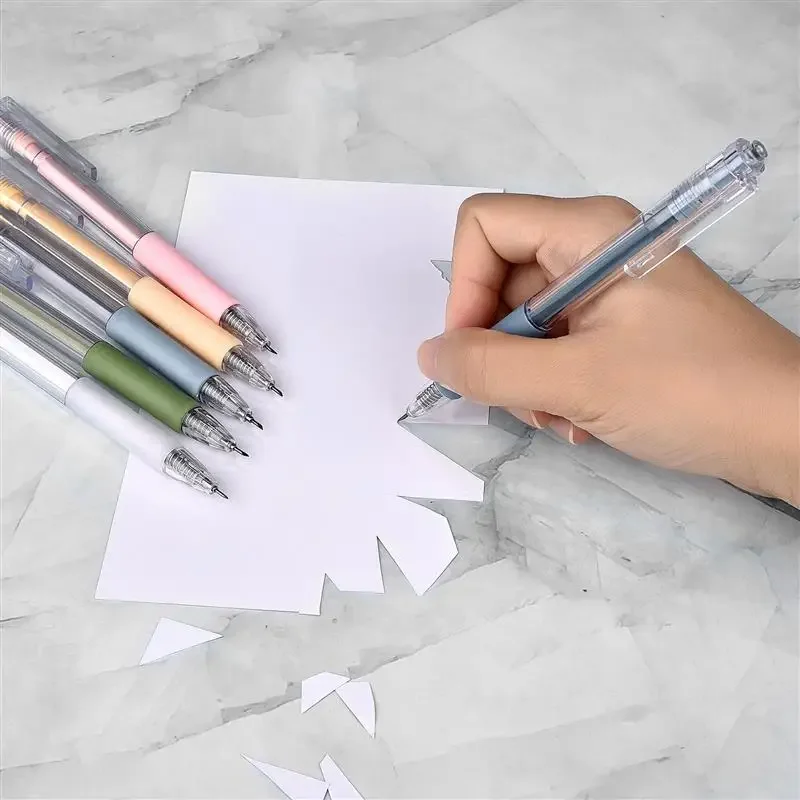 Knife Pen Refill Set utility knife paper cutter craft cutting tools 1 + 6Pcs Art Utility Paper Cut Knife Scrapbooking Sticker Precision Cutting Tool DIY Craft Supplies Cutter