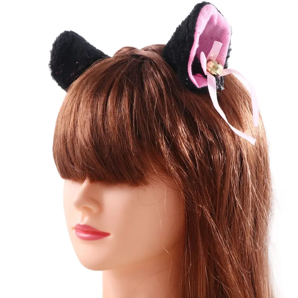 Fascia Con Orecchie Di Volpe O Gatto - Pelliccia Sintetica Per Cosplay E Feste - Foto 5