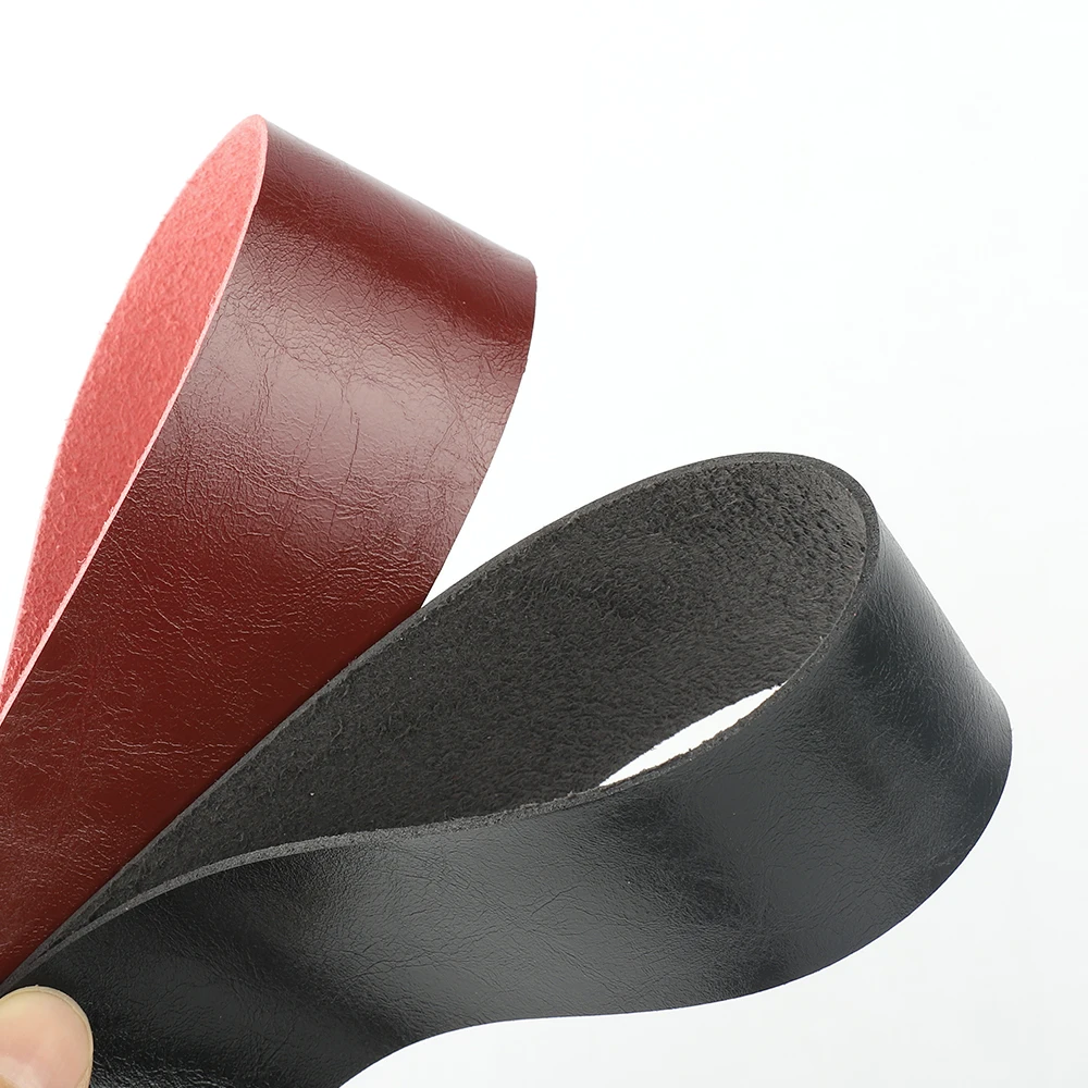 2 Meters DIY Microfiber Leather Crafts Straps Strips Durable Sturdy Glossy Leather Accessories for Belt Handle Crafts Making