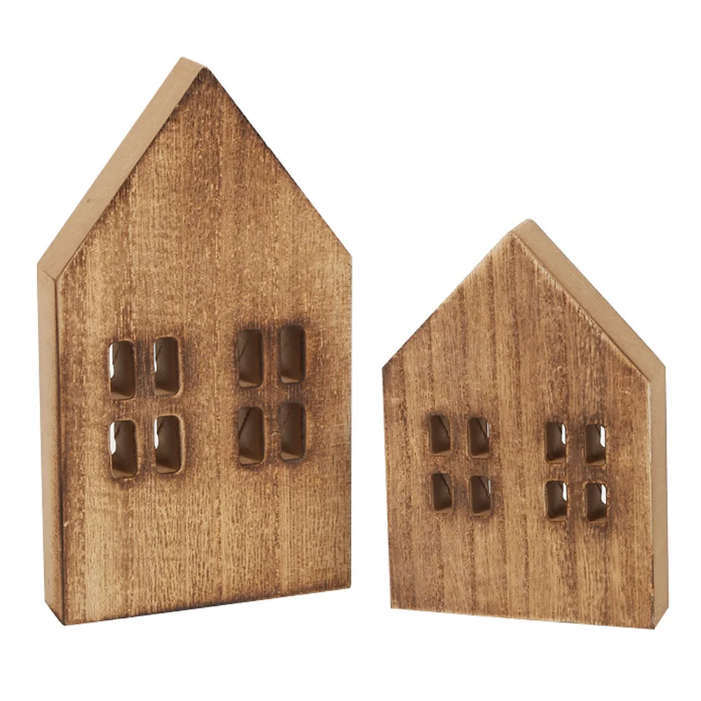 

2 шт., декоративные деревянные Ломтики для украшения стола