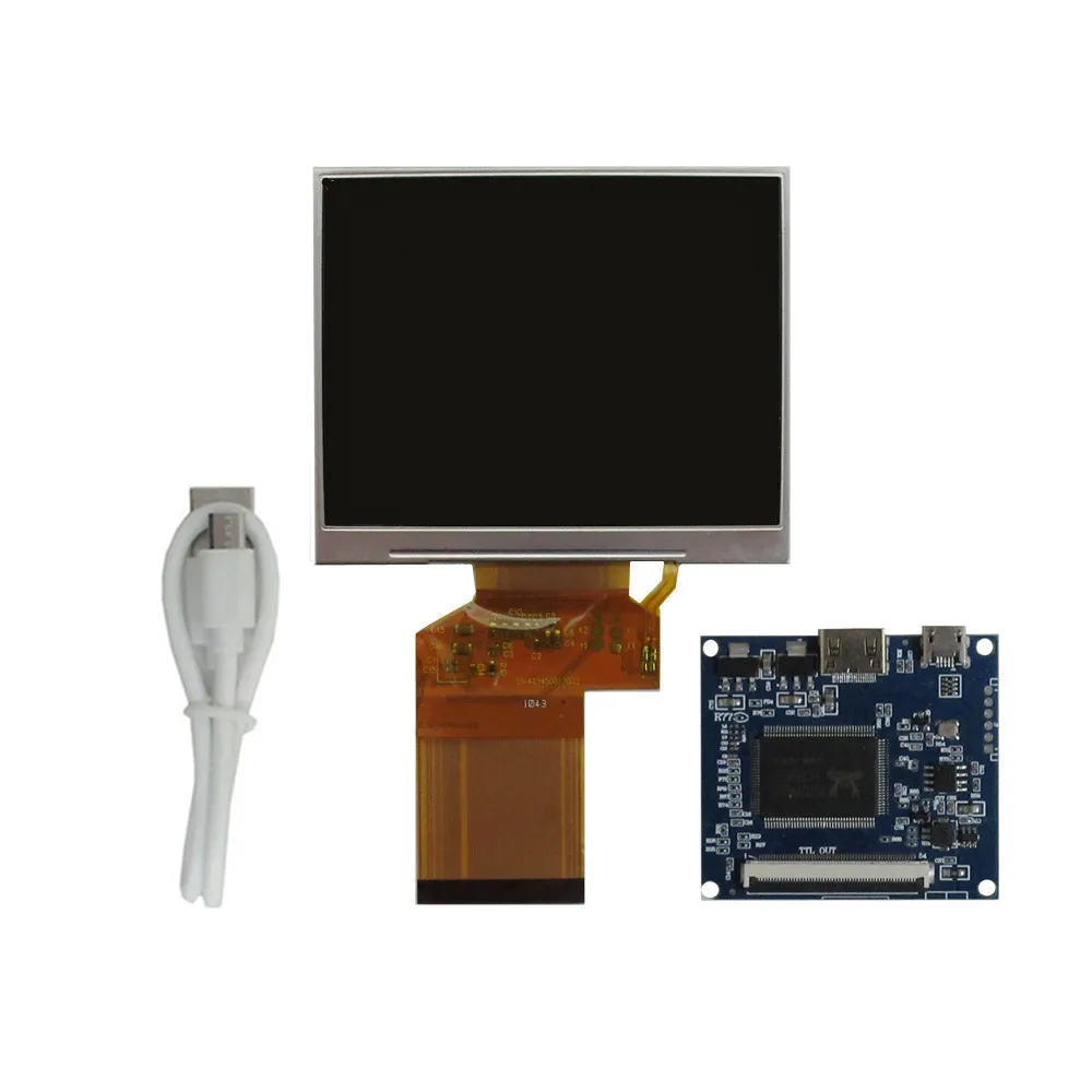3.5 Inch LQ035NC111 Multipurpose LCD Screen Display Controller Control Driver Board Mini HDMI-Compatible