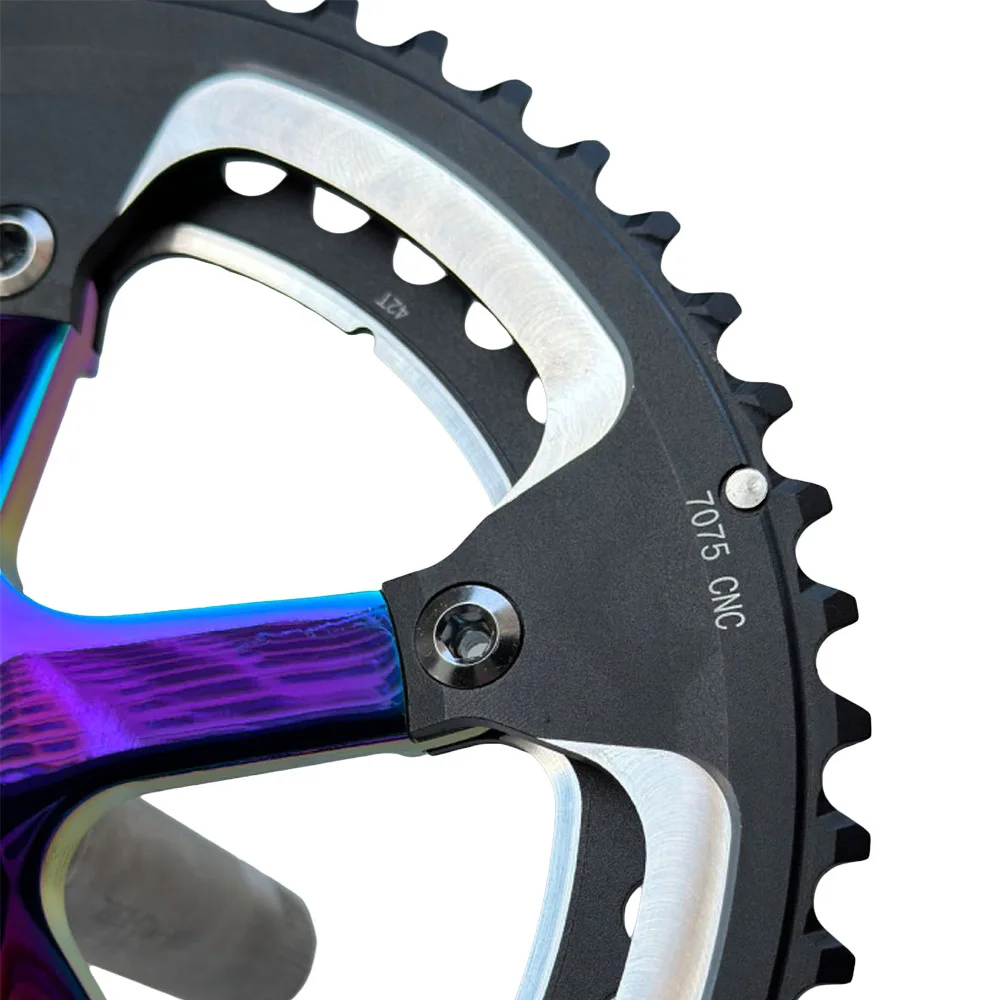 E10 シマノ SHIMANO 52-42T BCD130 チェーンリングセット 26インチ ホイール タイヤつき ジャンク品