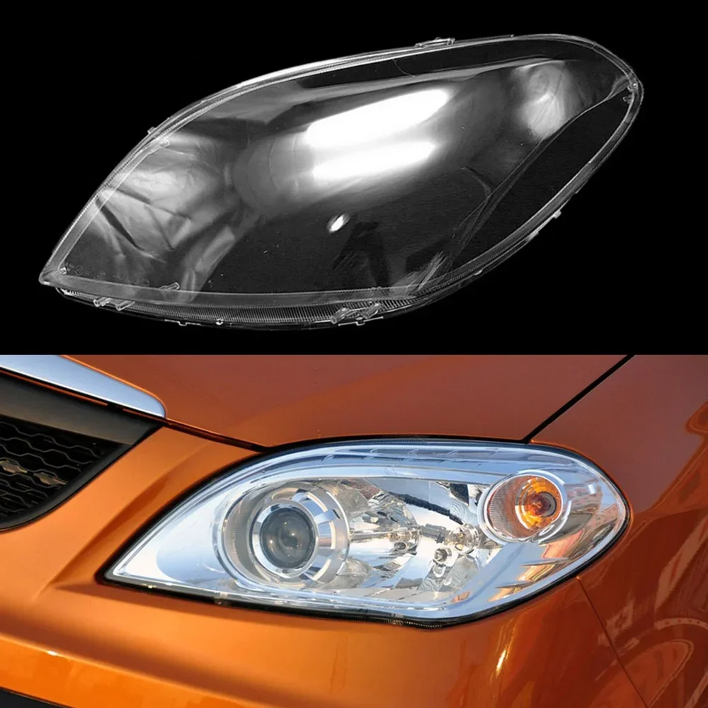 

For ChangAn Benben Love Front Car Headlamp Auto Head Light Case Transparent Lampshade Lamp Shell Headlight Lens Glass Cover 2010