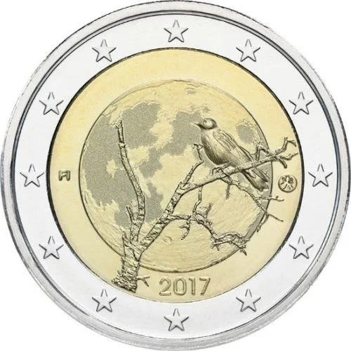 Finlandia 2017 Moneta Commemorativa Naturale 2 Euro Unc