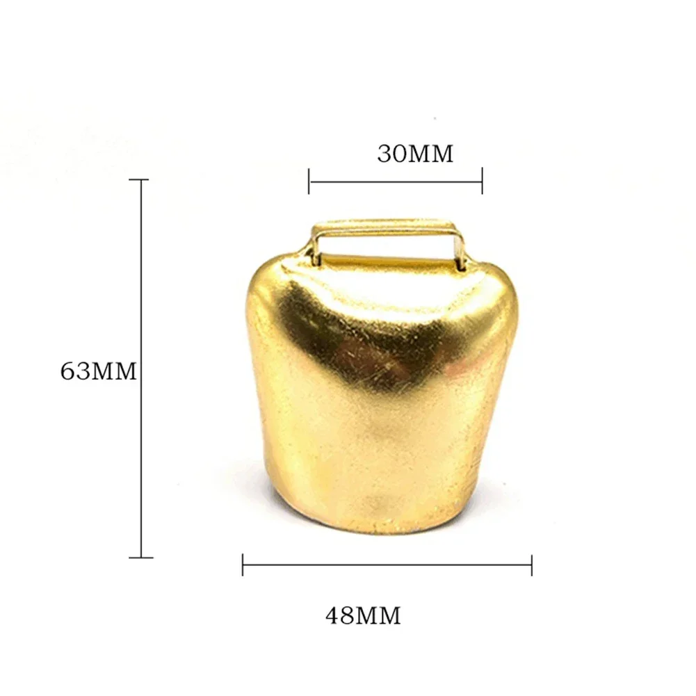 Metal Grazing Bell Cow Sheep Bell Copper Bells Cattle Sheep Loud Animal Cow And Positioning Accessories