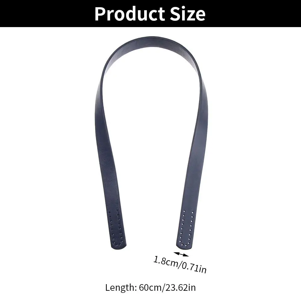 New Fashion PU Leather Shoulder Bag Strap Detachable Core Stitching Bag Belt Handbag Band Handle Bag Handles Bag Accessories