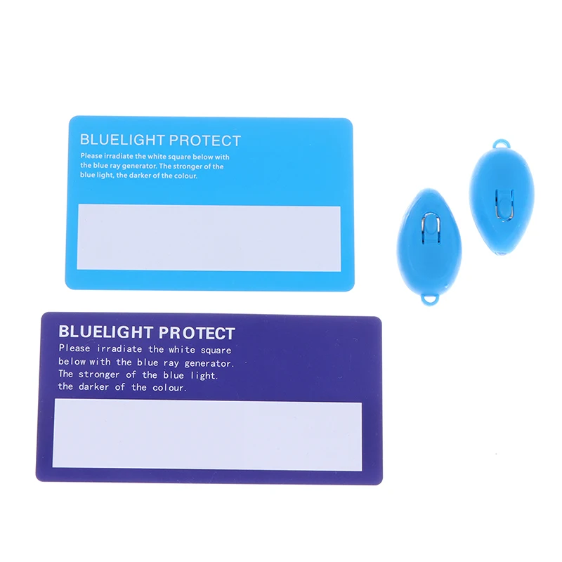 1Pcs Flashlights Anti Blue Light &1Pcs Card LED Plastic Torch Light Glasses Test 2