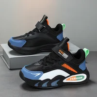 Chaussures de Tennis pour enfants, baskets de sport d'automne décontractées pour garçons, légères et respirantes, en cuir, pour entraînement quotidien, nouvelle collection 6