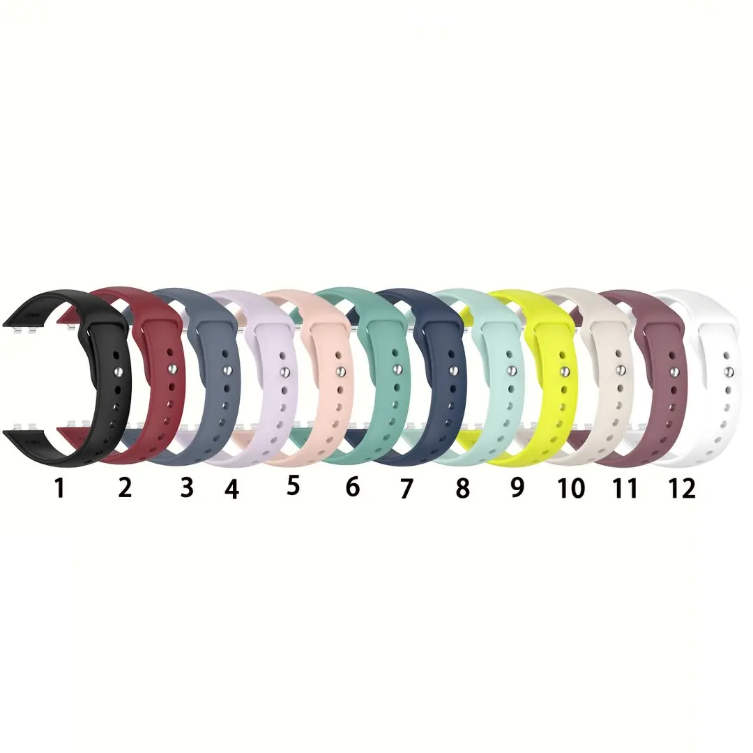 Enhanced Soft Silicone Smart Watch Band Strap