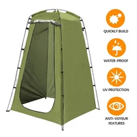 Portable Outdoor Camping Tent Shower Tent Simple Bath Cover Changing Fitting Room Tent Mobile Toilet Fishing Photography Tent 1