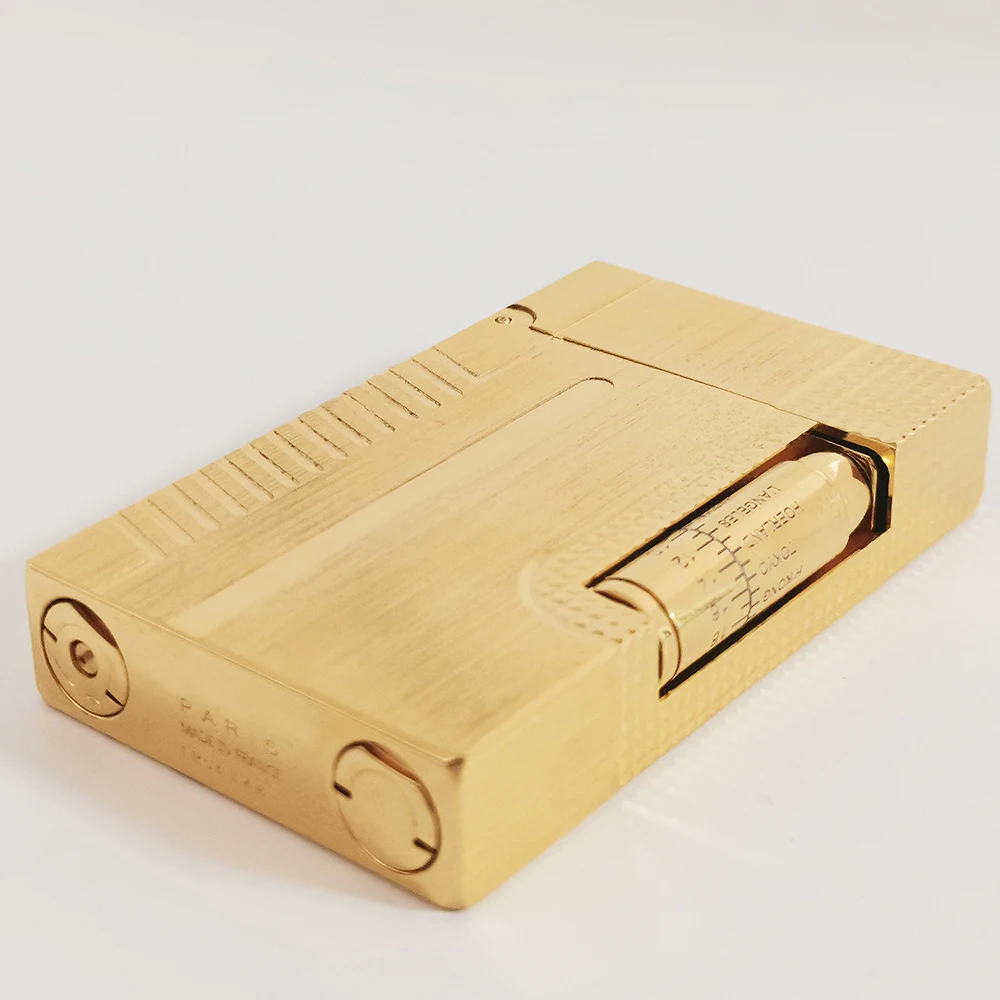 Excellent Cigrette Metal L2 007 Lighter Refillable Gas Cool Tobacco Smoking Accessory for Men Father Birthday Gifts 3
