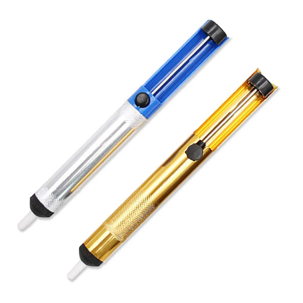 Desoldering Tool STONEGO Aluminum Metal Suction Pump Tin Gun Welding Pen Suction Cup Vacuum Removal Soldering Iron desoldering suction pump desoldering pump tin pump electrothermal solder sucker desoldering tool vacuum sucking pen soldering iron