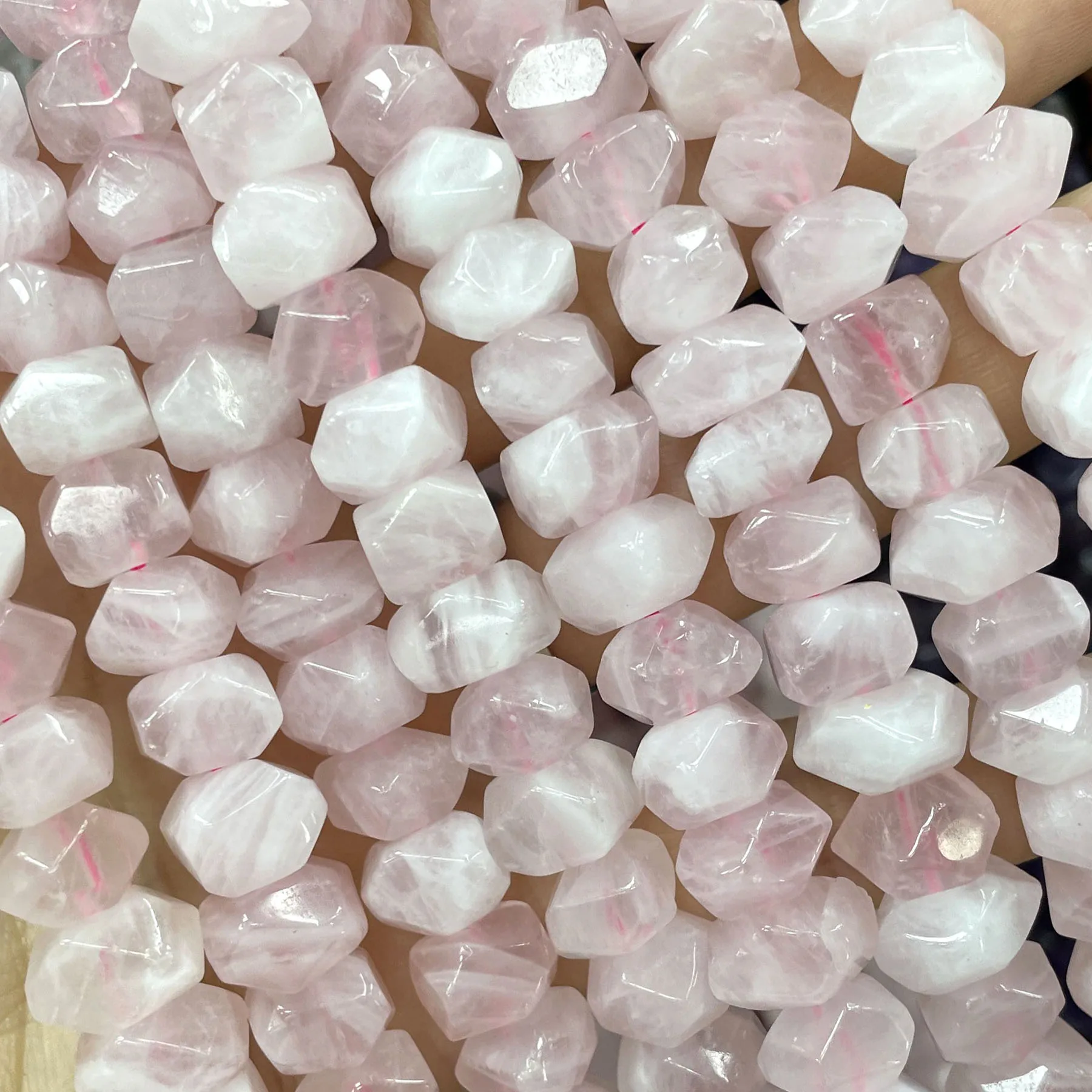 6X11MM Naturstein Unregelmäßige Bunte Kristallquarz-Abstandshalterperlen für Schmuckherstellung DIY Armband Halskette Zubehör – Detail 4