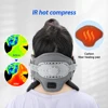 Electric Infrared Heating Neck Cervical Traction Collar Spine Support Hot Compression Tractor Stretching Brace 4