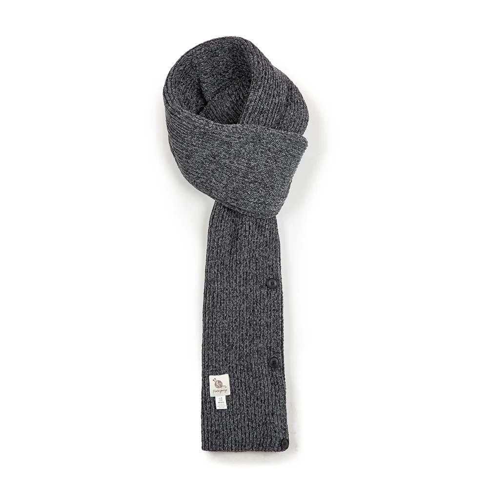 Bandana Neck Gaiter Maden Chenille Multifunctional Knitted Scarf Casual Grey Warm Waistcoat Men Autumn Winter Designer Scarves Brand Vest