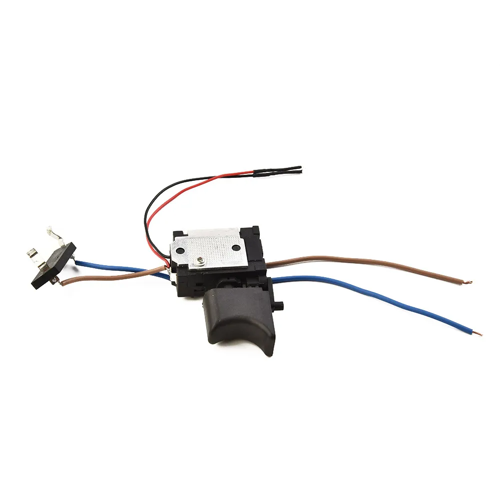 1pc Electric Drill Dustproof Speed Control Push Button Trigger Switch DC 7.2-24V Cordless Drill Switch Replacement