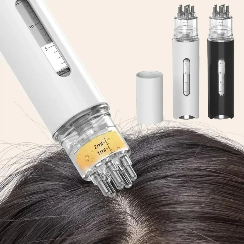 Fuelery Scalp Applicator Liquid Comb Mini Massager Essential Oil