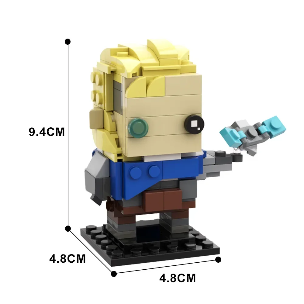 thumbnail image 1 of Figura de acción de Valorant Hero Jett Omen Astra, figura de bloque de construcción, muñeco de cabeza cuadrada, lindos juguetes kawaii, regalo de colección para niños, 1 of 5