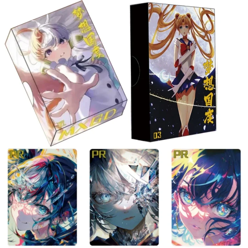 

Anime Dream Country Card Goddess Male God Card Enjoy Version Card Hot-blooded Handsome Guy Beauty Desk Decoration Metal Card