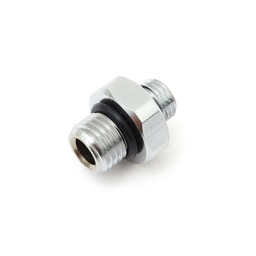 

Высококачественные Аксессуары для подводного плавания, адаптер для подводного плавания от 7/16-20 до 3/8-24 AD-36, хромированная латунь