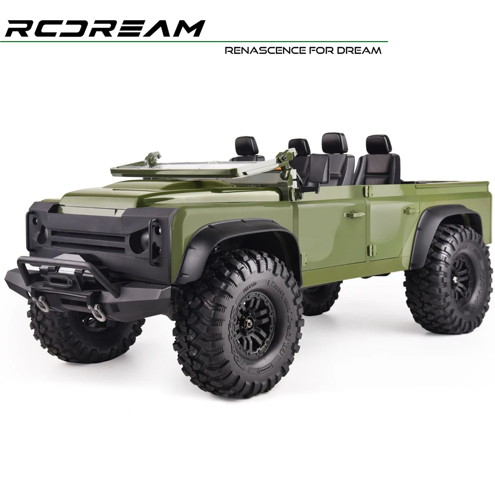 RCDream ϵ  RD110 ϵ ٵ   324mm ٺ̽, TRX4  ׷̵ ɼ ǰ, ڵ   RD110-4N