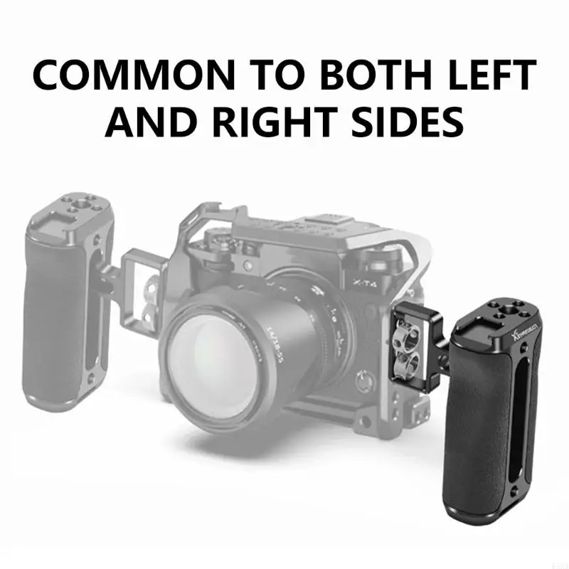 B5XA Ergonomic Side Handle for Camera Cage with Detachable Tool Storage Slot