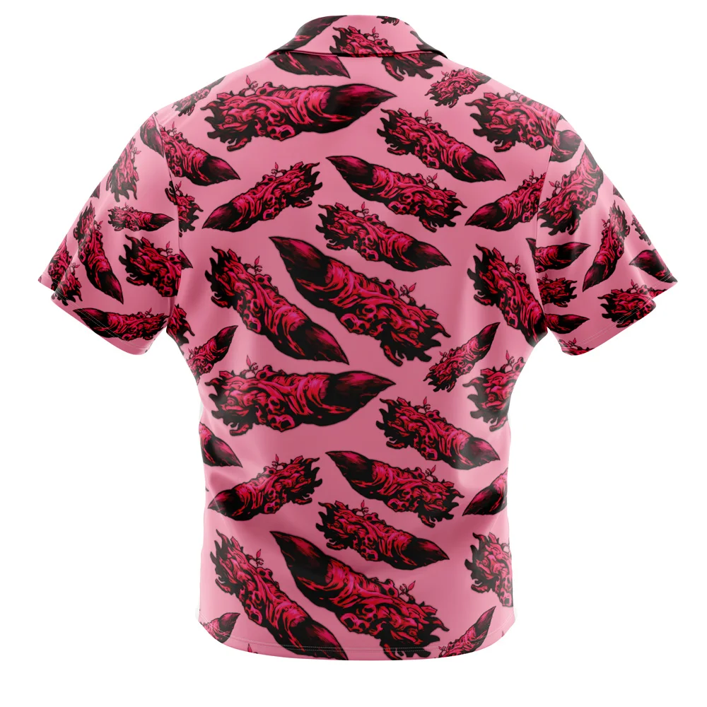 Kyojuro Rengoku Demon Slayer Button UpHawaiian ShirtFashion Trend Breathable Loose Versatile Casual Sports Summer Men