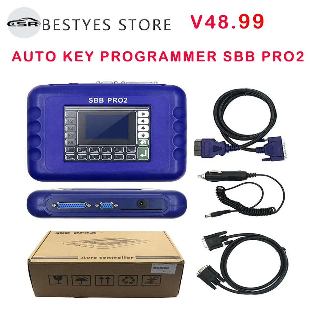 

Auto Key Programmer SBB Pro2 V48.99 48.88 46.02 ZedBull SBB Car Key Maker Copy Keys SBB 48.88 46.02 Key Transponder