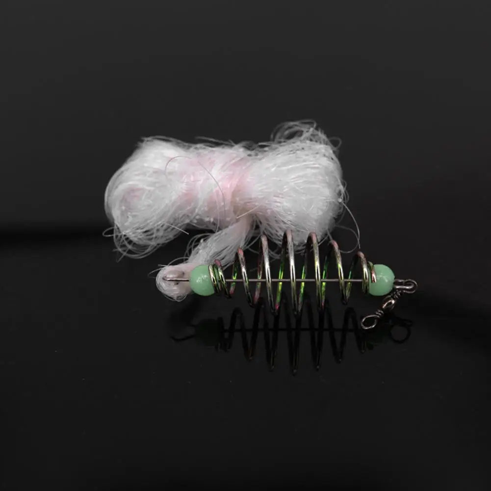 용수철 트랩 낚시 그물, 발광 비드 캐스팅 어망, 플로팅 던지기, 낚시 폭발 후크, 메쉬 액세서리