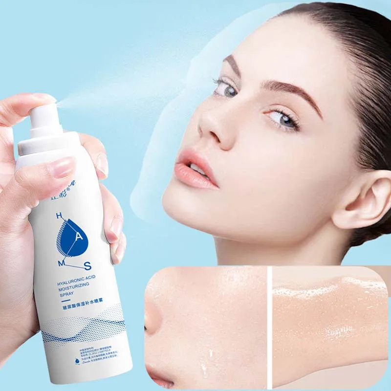 

150ml Hyaluronic Acid Hydrating Spray Toner Makeup Spray Deep Skin Hydrating Moisturizing Toner Anti-Aging Firming Face Care