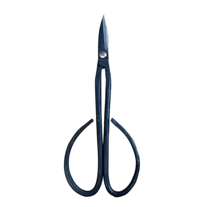 

1PC Beginner Bonsai Tool Long Handle Scissors Hand Forged Gardening 20cm Long Handle Branch Tree Bud Scissors