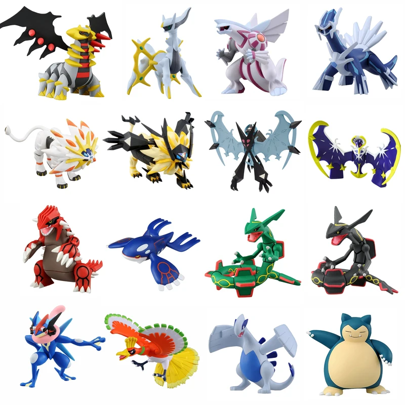 Figuras lendárias de Pokémon Originais, Zacian, Zamazenta, Dialga