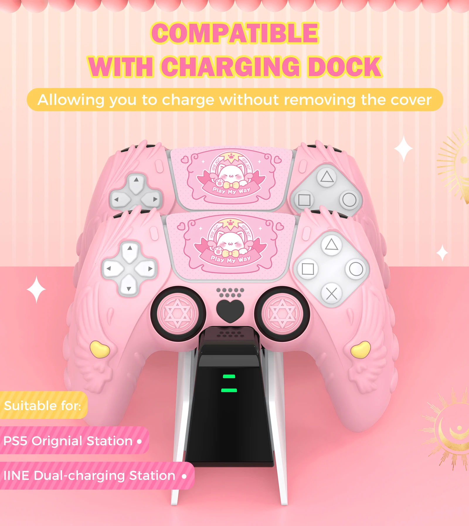 Housse de protection pour manette PS5