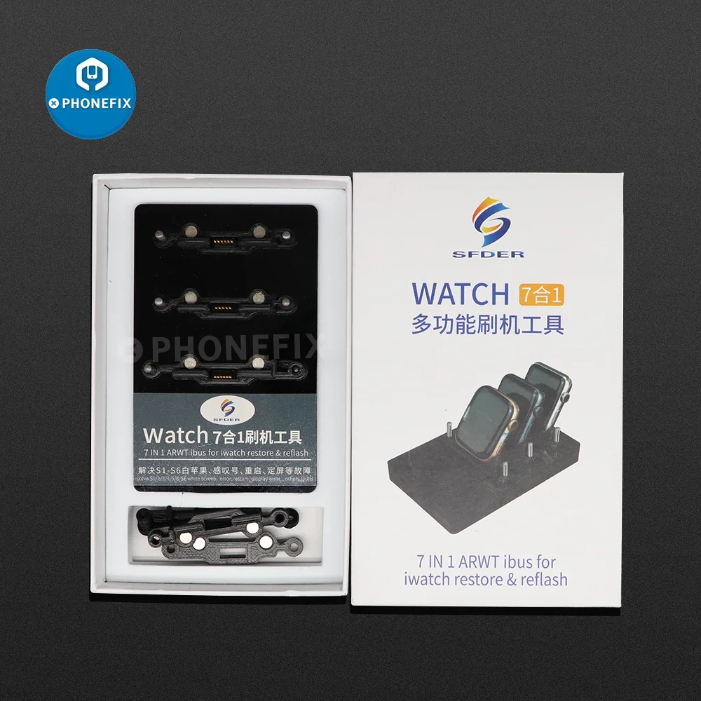 7 in1 IBUS AWRT Adapter Restore Box Apple Watch Repair Tool