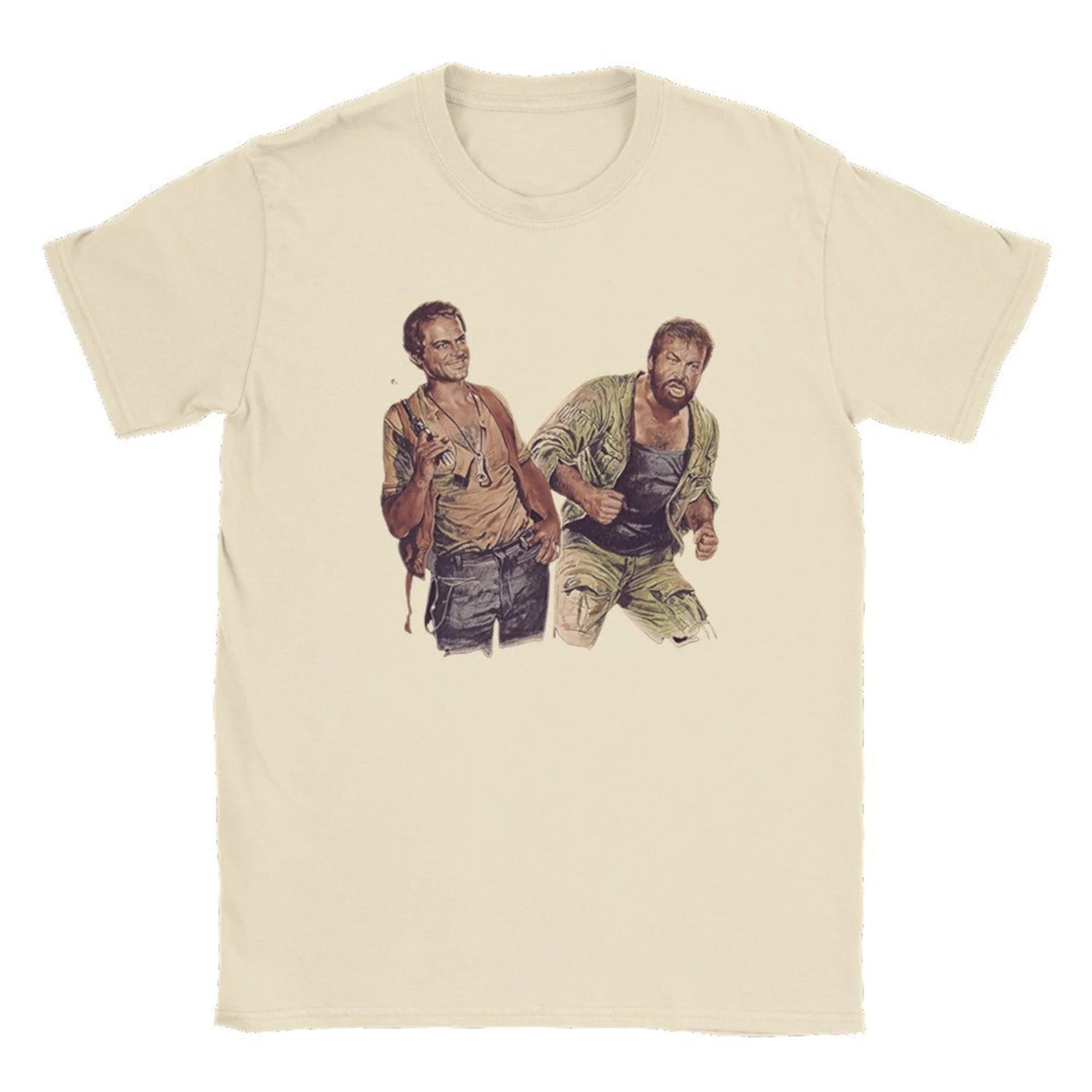 Bud Spencer Terence Hill Tribute T Shirt Dynamic Duo Legends Slap And Beans