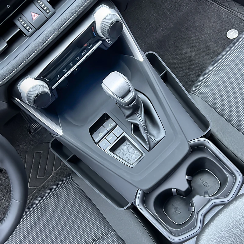 For Toyota RAV4 Center Console Silicone Pad with Storage Box Anti-Scratch Gear Shift Panel Protective Cover