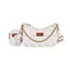 MINISO Cartoon Printed Snoopy Shoulder Bag 3-in-1 Underarm Bag Fashion Women's Shoulder Bag Casual Chain Handbag 2
