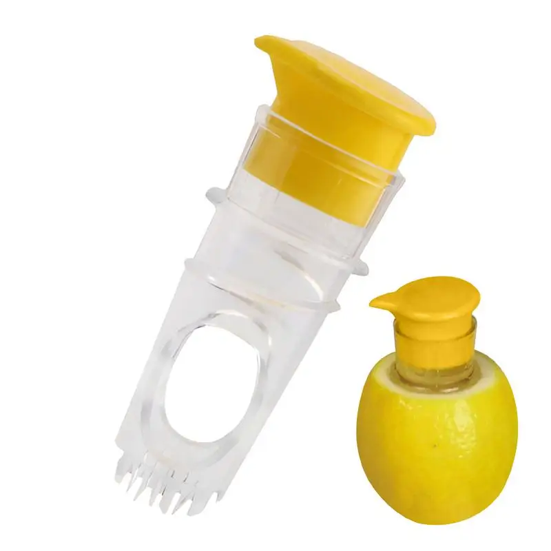1pcs Plastic Manual Citrus Juicer Mini Lemon Juicer Orange Squeezer Easy Juice Extractor Freshness Preserving Kitchen Sttuff