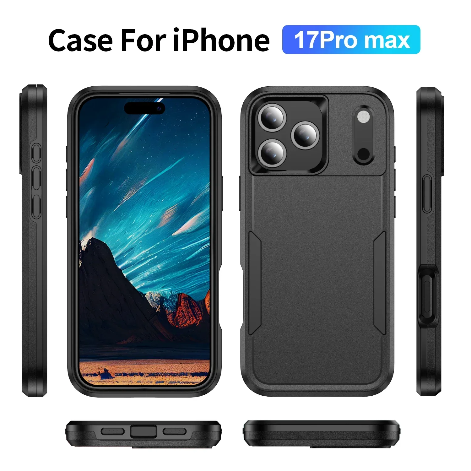 Ultimate Protective Armor Case - Military Grade Durability and Full Coverage