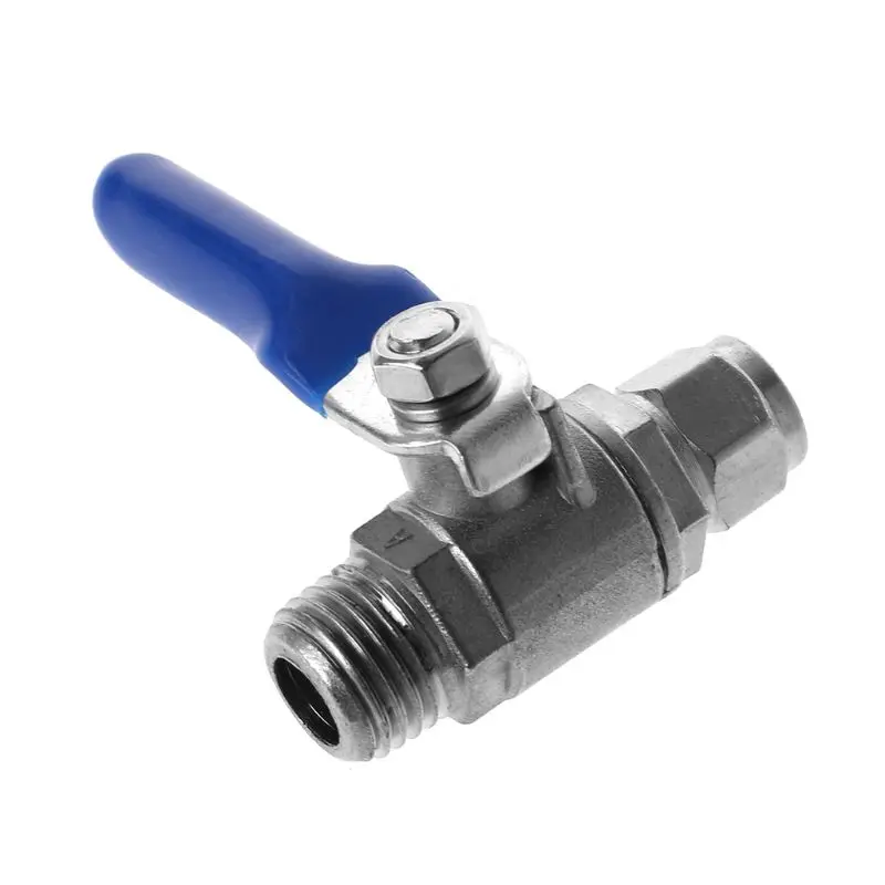 Water Purifier Reverse Osmosis Tee Inlet Ball for Valve Set 1/2" BSP To 1/4" Tub N0PF water purifier faucet ro water tube connector ro water tube fitting water pipe fitting water filter ball valve accessories replacement