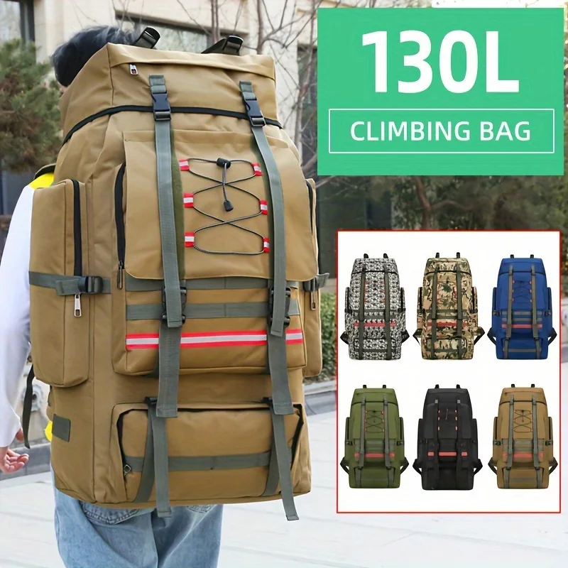 Grand Sac à Dos de Camping pour Homme, Bagages de Voyage en Plein Air, Randonnée, Trekking, Alpinisme, 130L, 90L 18 Grand Sac à Dos de Camping pour Homme, Bagages de Voyage en Plein Air, Randonnée, Trekking, Alpinisme, 130L, 90L 18