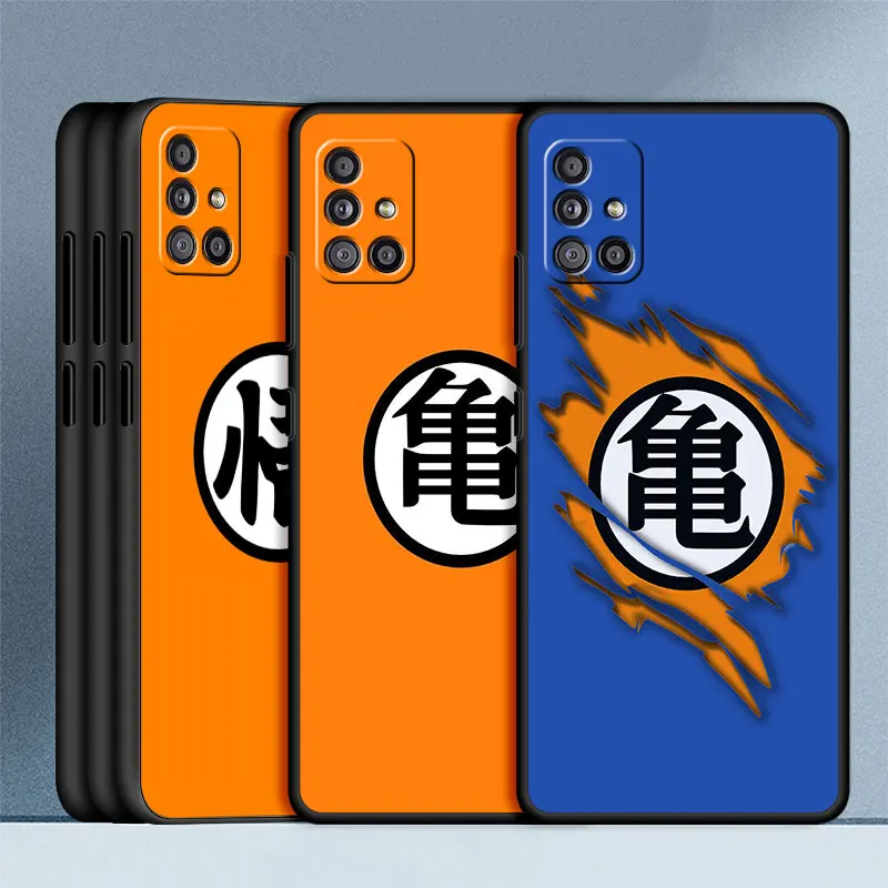 

TPU Case For Samsung Galaxy A52 A53 A34 A22 A32 A54 A51 A50 A12 A13 A14 A21s A23 A71 Silicone Phone Cover Anime Dragon Ball Logo