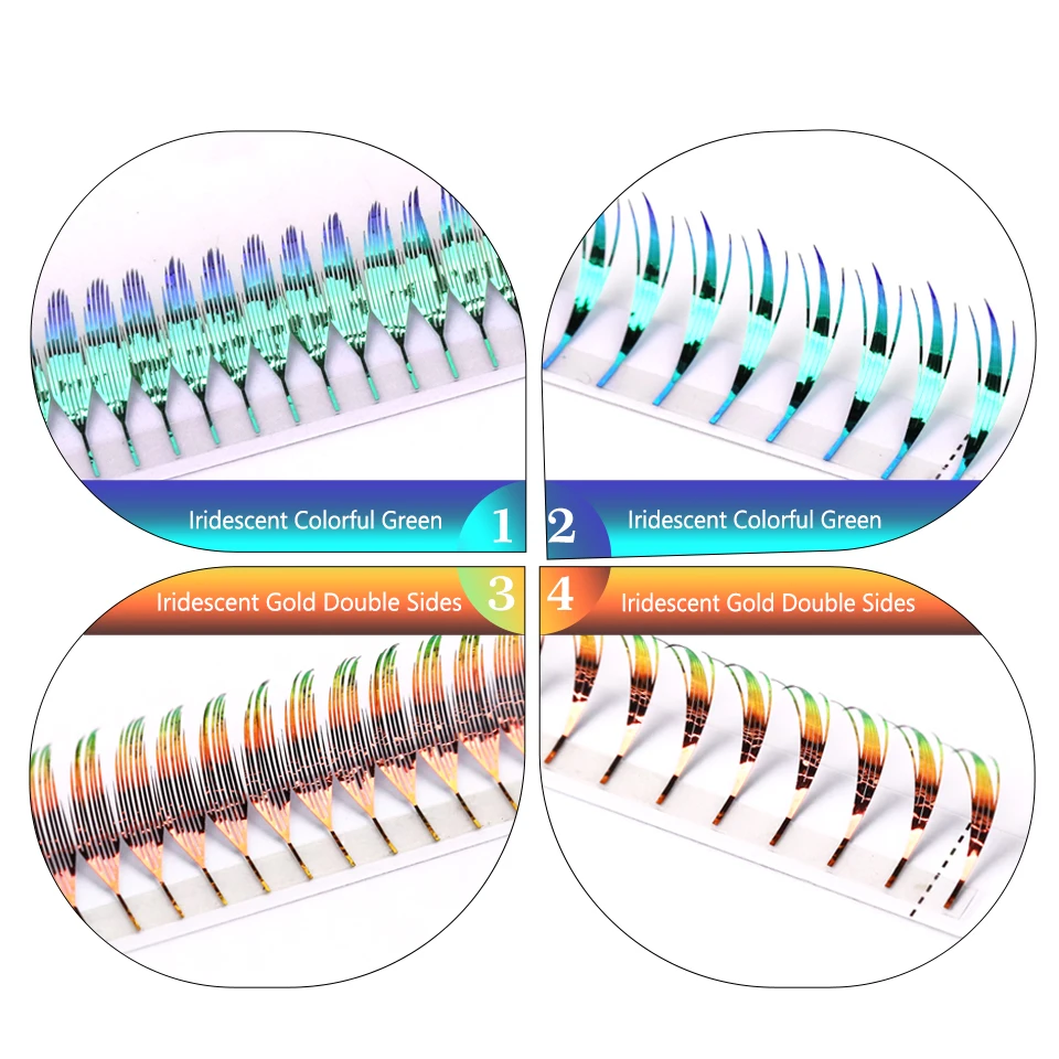 Shiny Glitter Comic Spire Eyelash Extension Holographic Manga False Eyelashes Magical Elf Tinsel Anime Lashes Christmas Party Sc47925d7cc124c0e82f7959ff51eb30fn