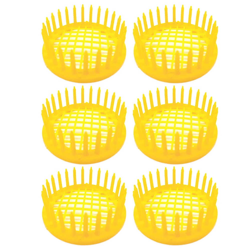 

8 Pcs Queen Bee Cage Incubation Bases Beekeeping Cell Cultivation Tools Isolation